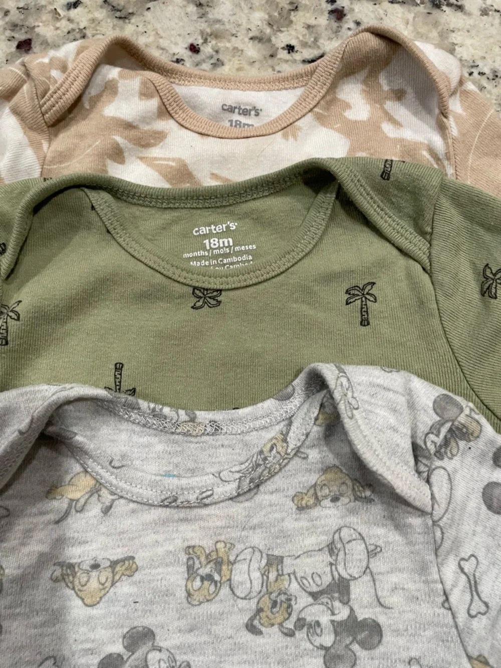 Disney Baby plus others 7 PCS baby boy outfits preowned Size 18 Months